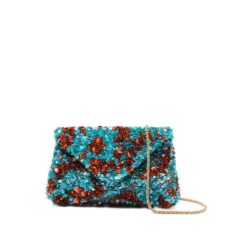 Dries Van Noten Sequin Embellished Clutch Bag