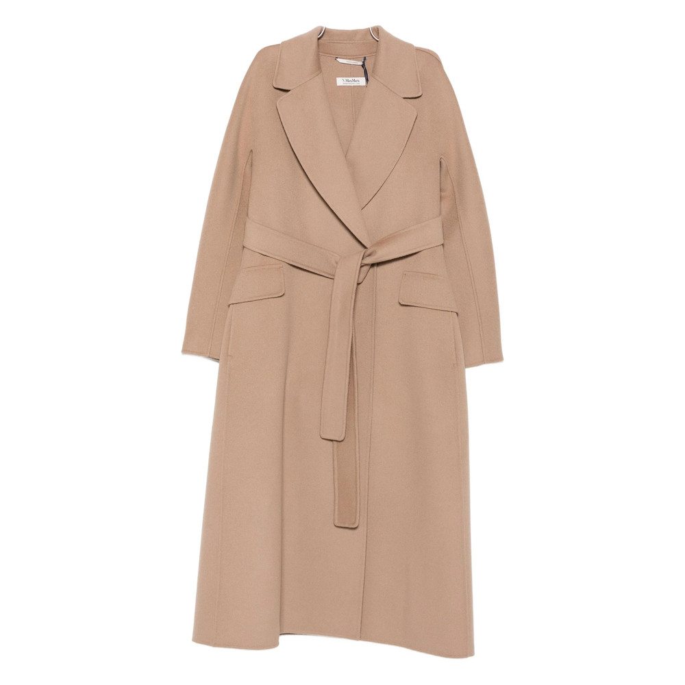 's Max Mara Belted Notched-lapel Coat