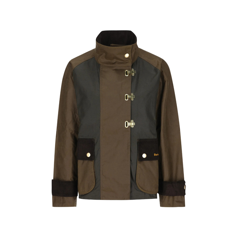 Barbour Hazelwood Corduroy-trim Lobster-claw Jacket