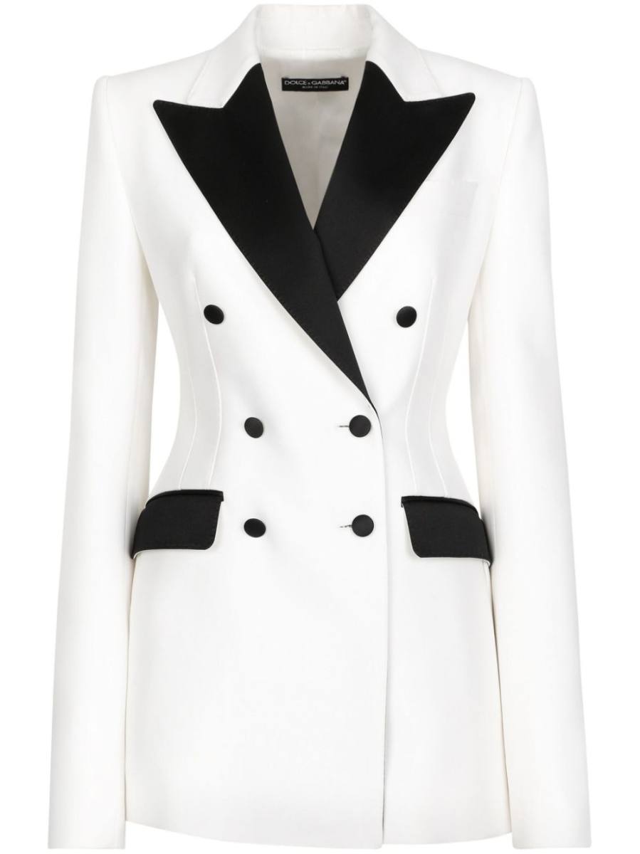 double-breasted blazer