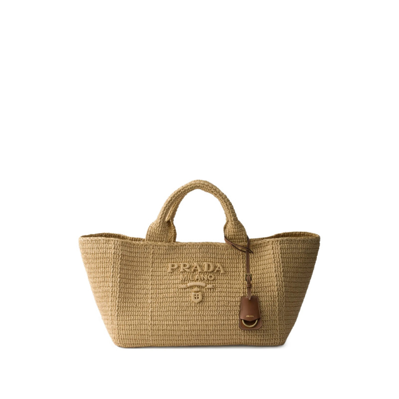 Prada Large Crochet Tote Bag