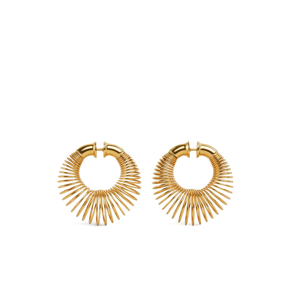 Alaïa Small Spiral Hoop Earrings