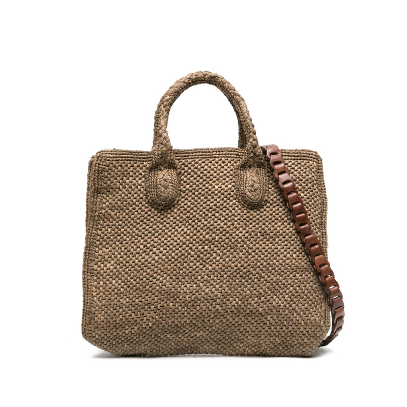 Ibeliv Rary Woven-raffia Tote Bag