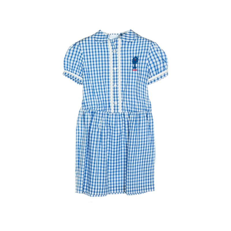 Gucci Check Embroidered Dress