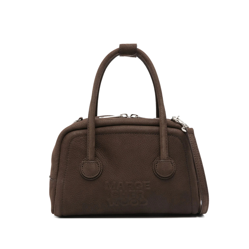 Margesherwood Embossed-logo Top-handle Mini Bag