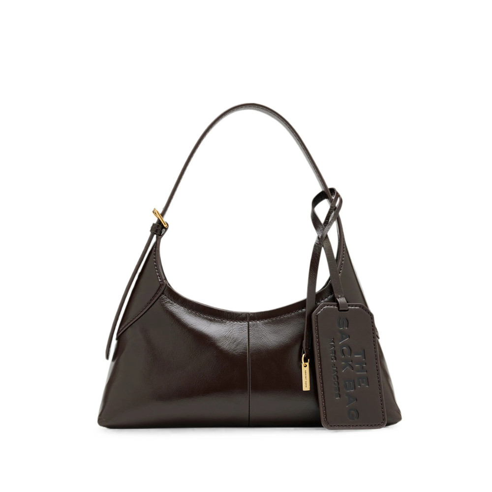 Marc Jacobs Small Belted The Sack Bag In Crinkle Leather