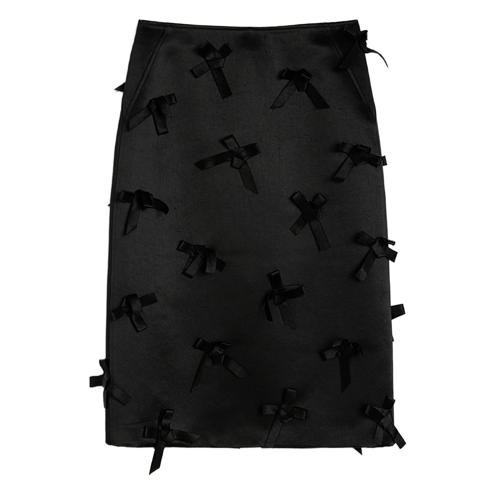 Jil Sander Bow-embellished Midi Skirt