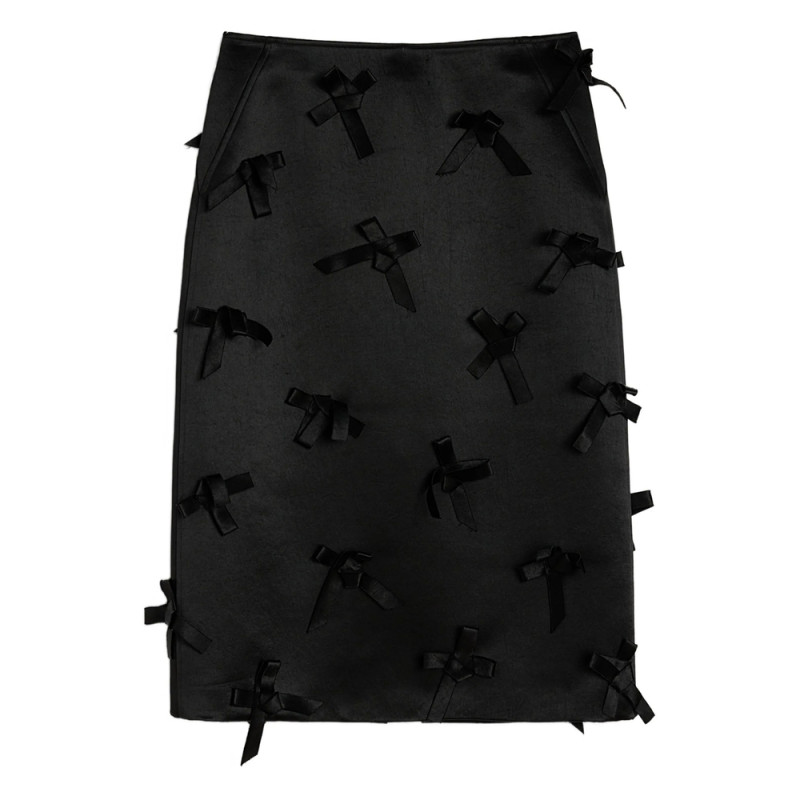 Jil Sander Bow-embellished Midi Skirt