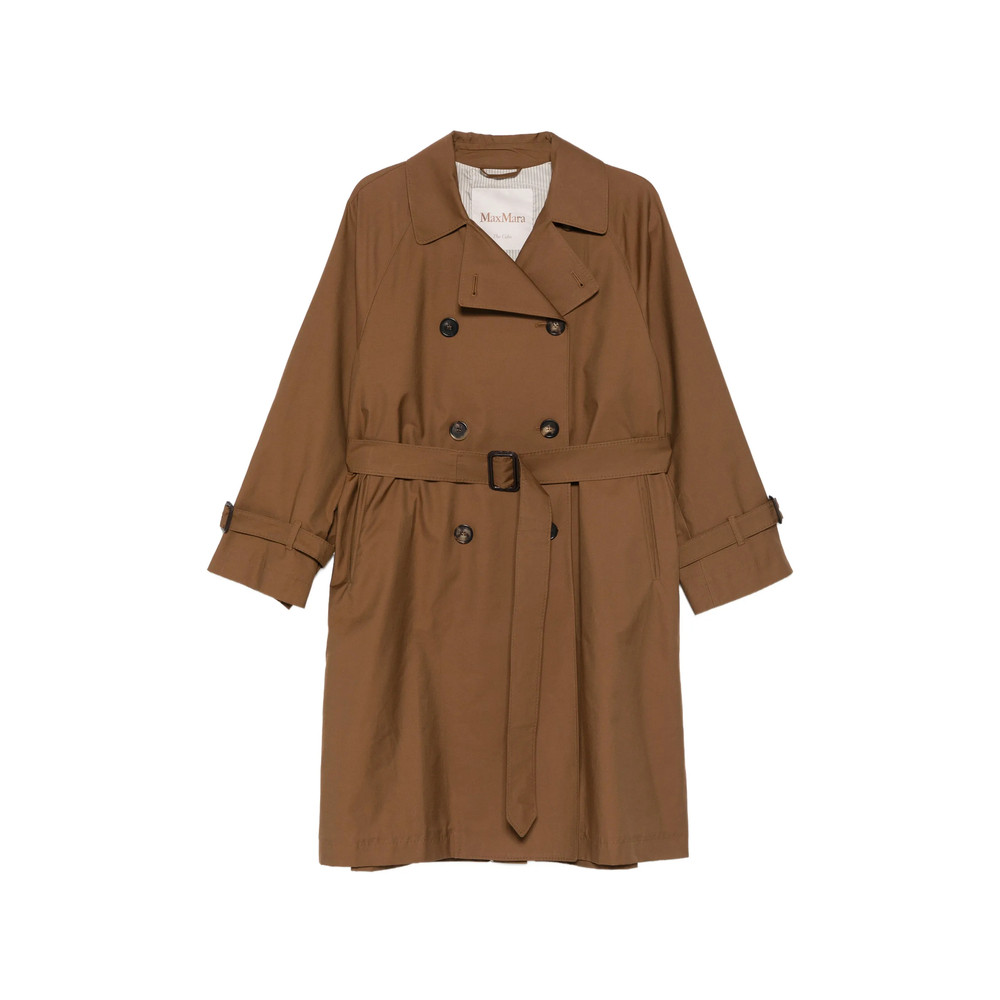 Max Mara The Cube Double-breasted Belted Coat