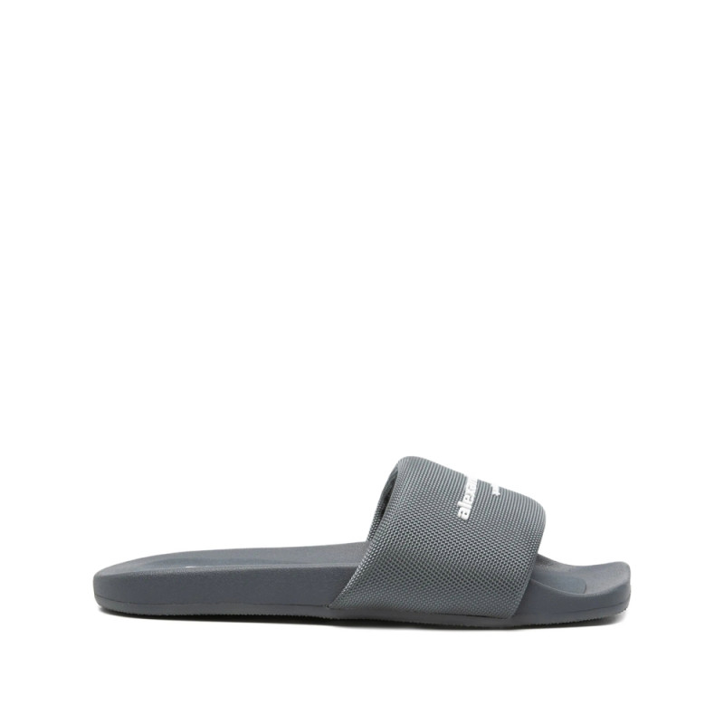 Alexander Wang Logo Strap Slides