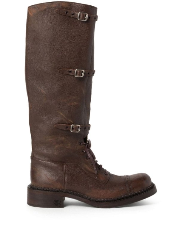 leather boots