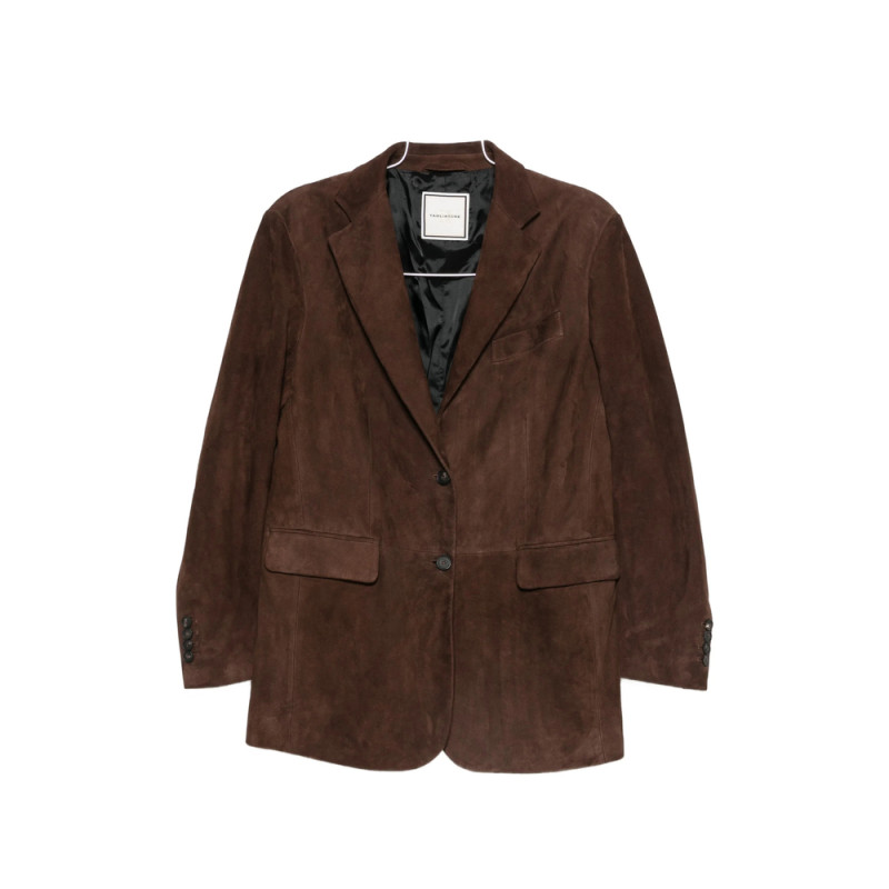 Tagliatore Cilian Suede Notched-lapels Jacket