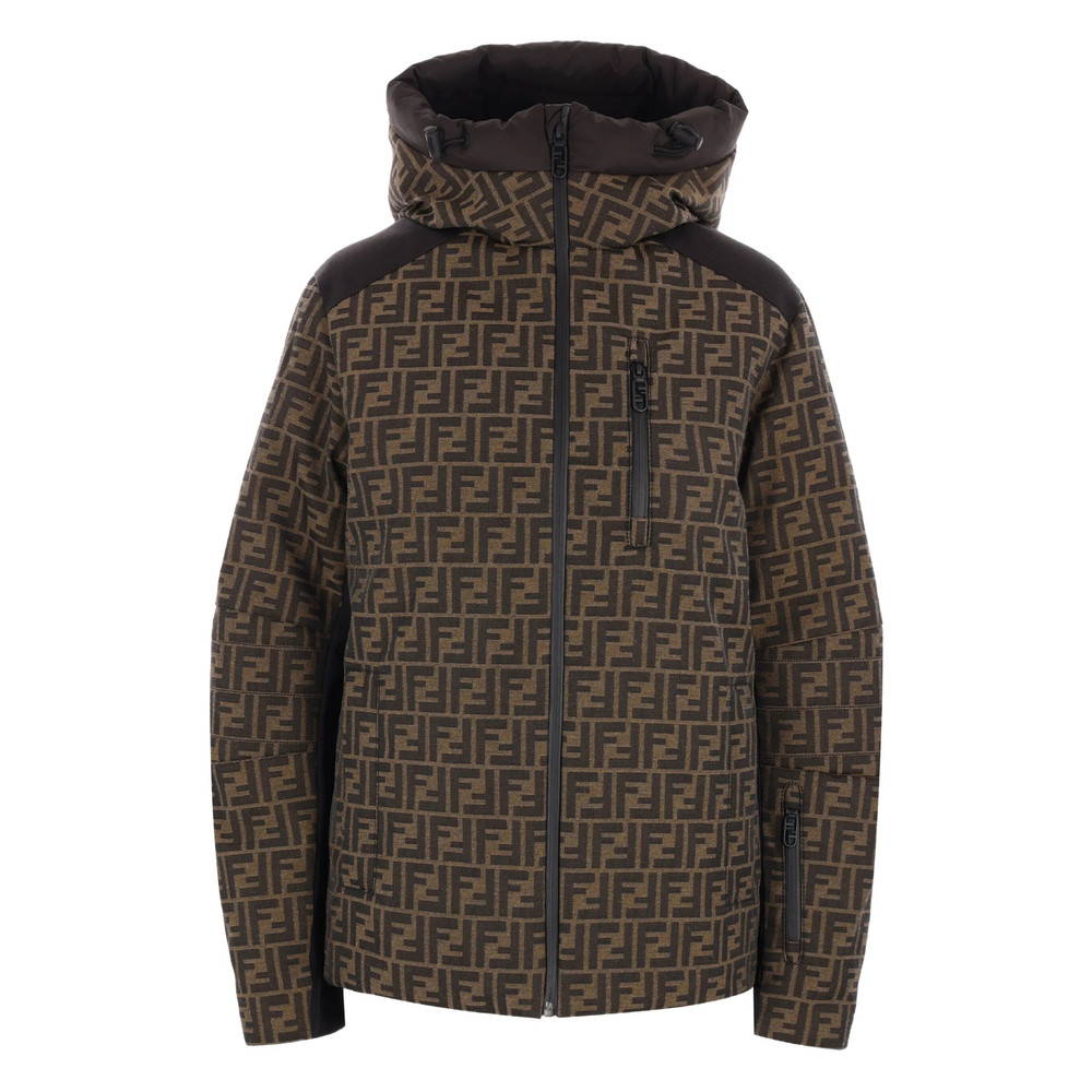 Fendi FF-jacquard Canvas Ski Jacket