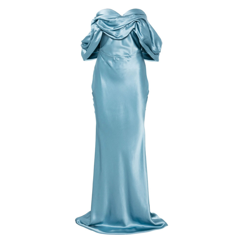 Giuseppe Di Morabito Silk Maxi Dress