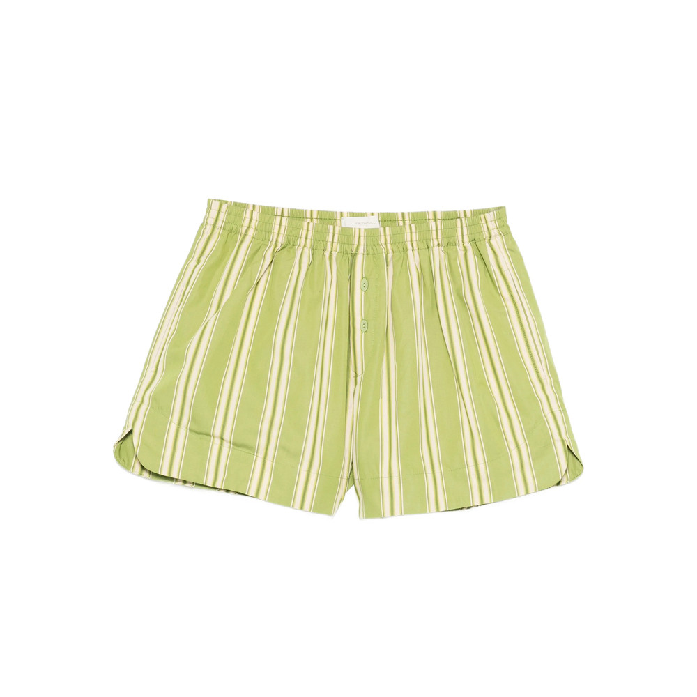 Faithfull The Brand Striped Button Shorts