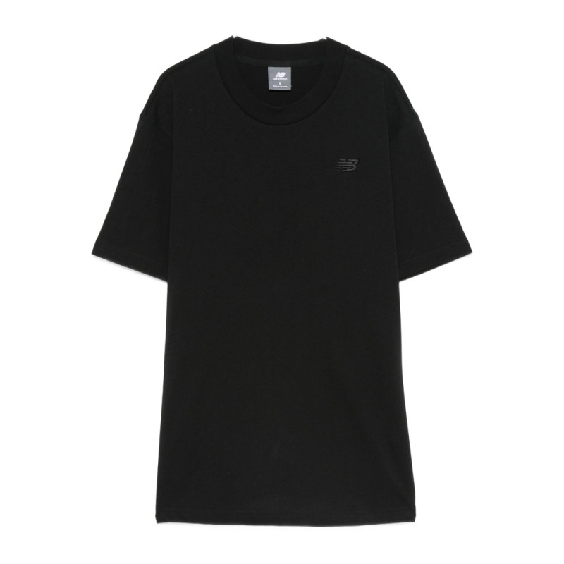 New Balance Logo-embroidered Cotton T-shirt
