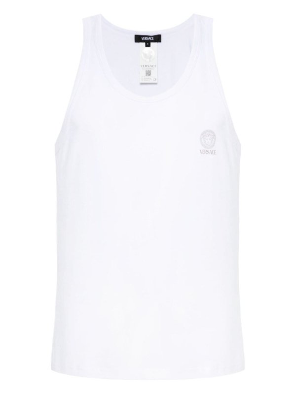 Medusa round-neck tank top