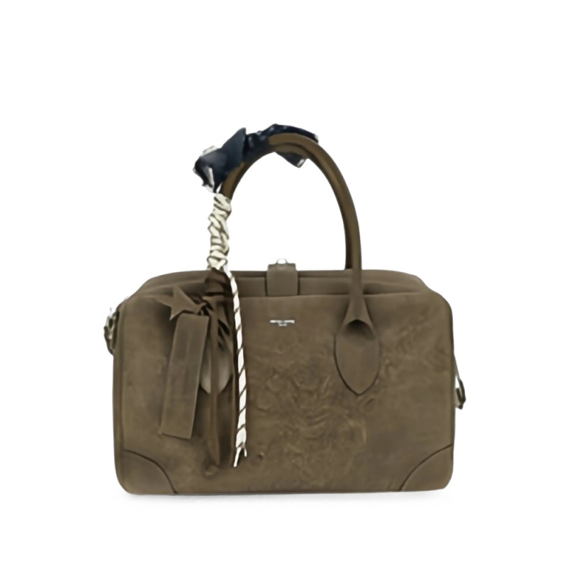 Golden Goose Medium Vita Floral-embossed Travel Bag
