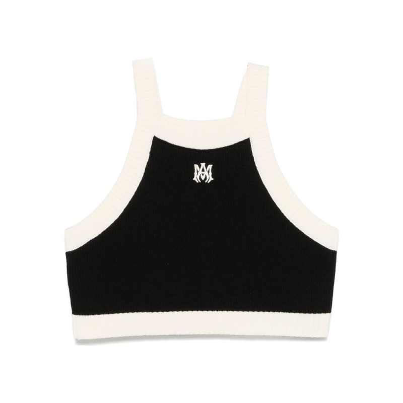 Amiri Ma Cropped Tank Top