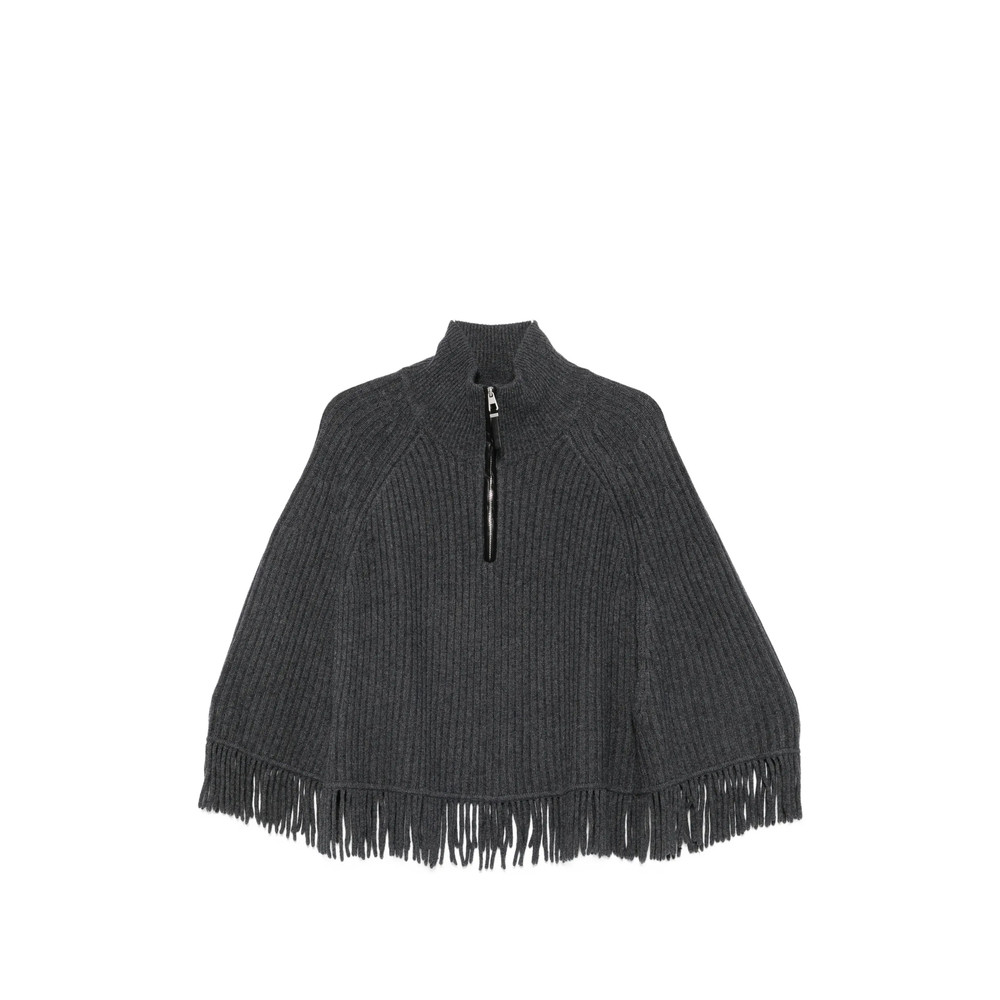 Simkhai Fringe-trimmed Ribbed Sweater
