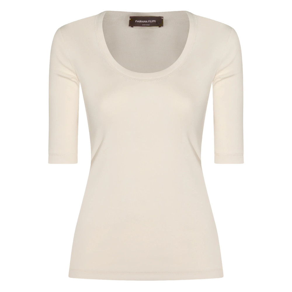 Fabiana Filippi Scoop-neck T-shirt