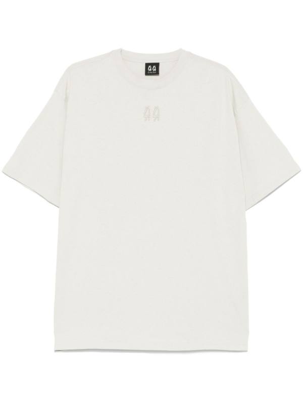 logo-embroidered T-shirt