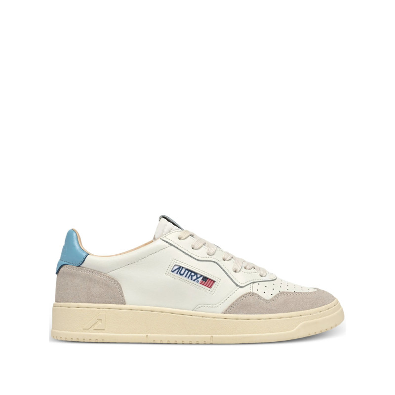 Autry Medalist Suede Panelled Sneakers