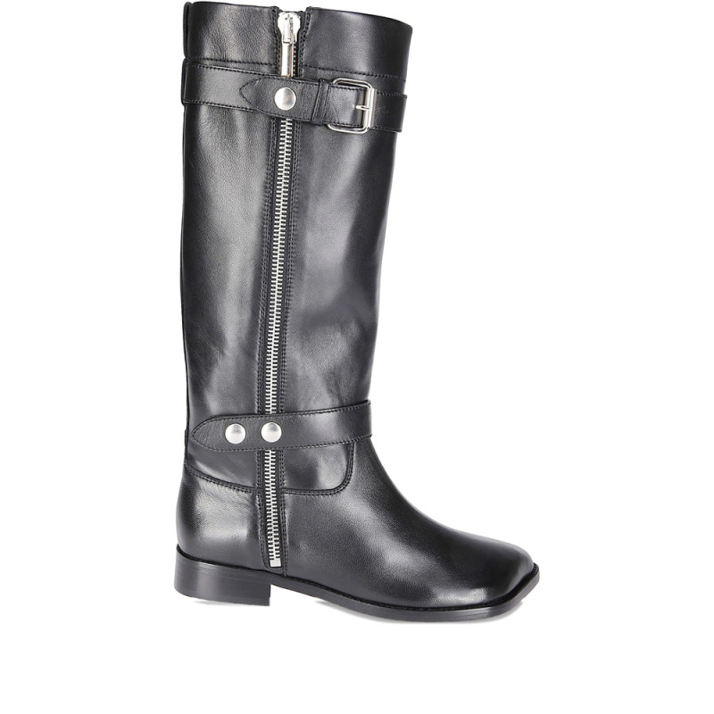 Niccolò Pasqualetti Obliqua Zip Buckle Boots