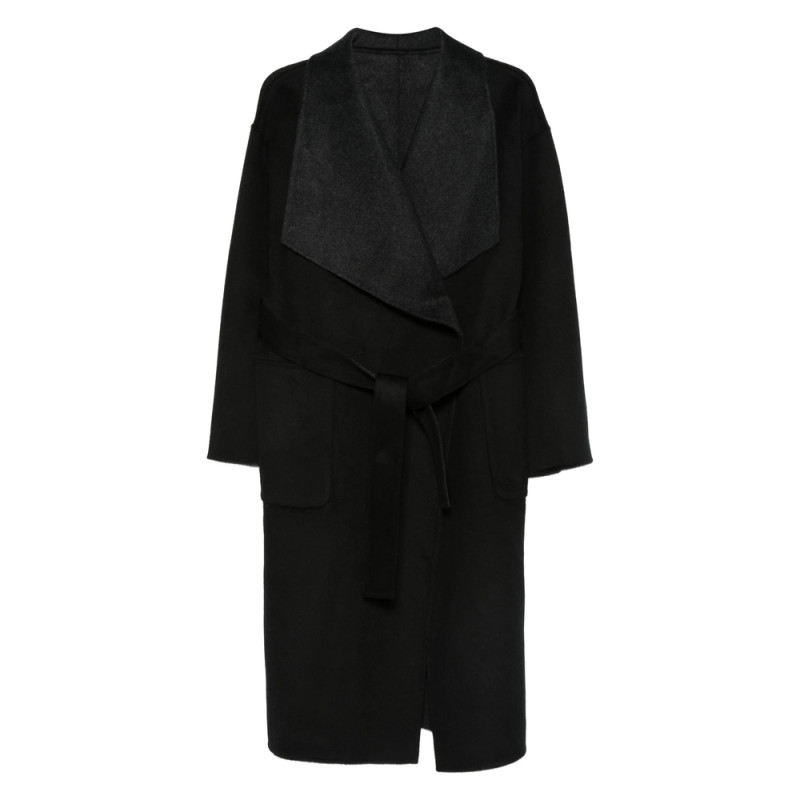 The Dynamis Studio Belted Wrap Single-breasted Coat