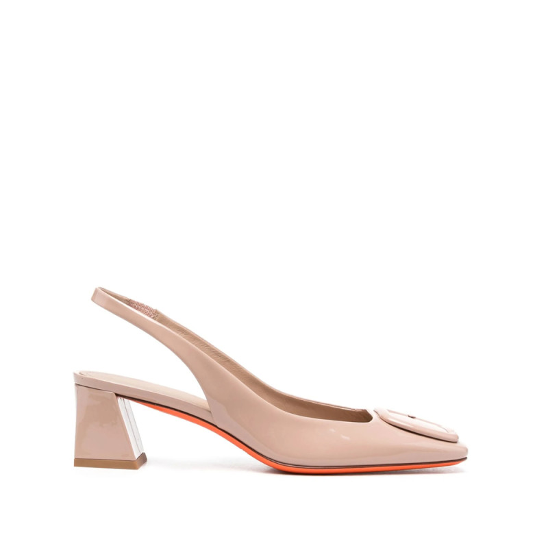 Santoni 55mm Slingback Pumps