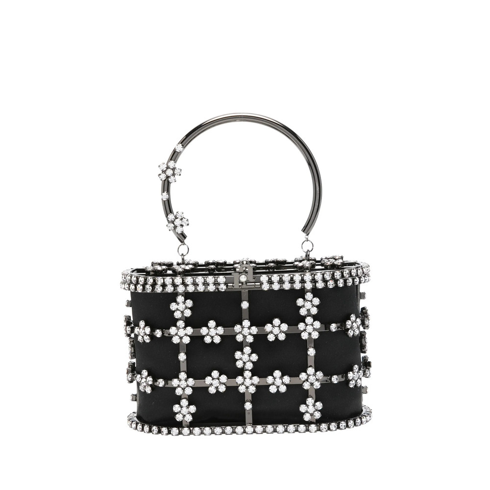 Rosantica Mini Holli Crystal-embellished Top-handle Tote Bag