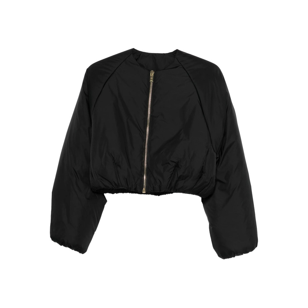 Alaïa Pleated Bomber Jacket