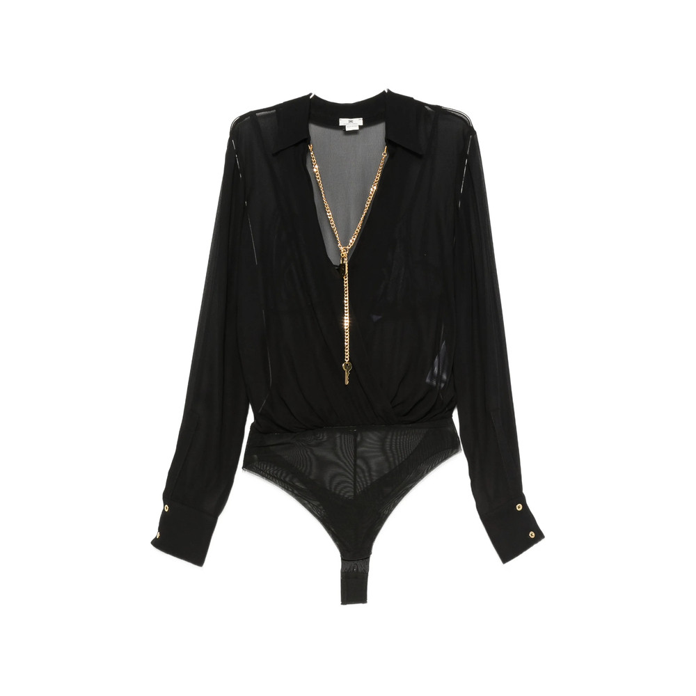 Elisabetta Franchi Wrap-style Long-sleeve Bodie
