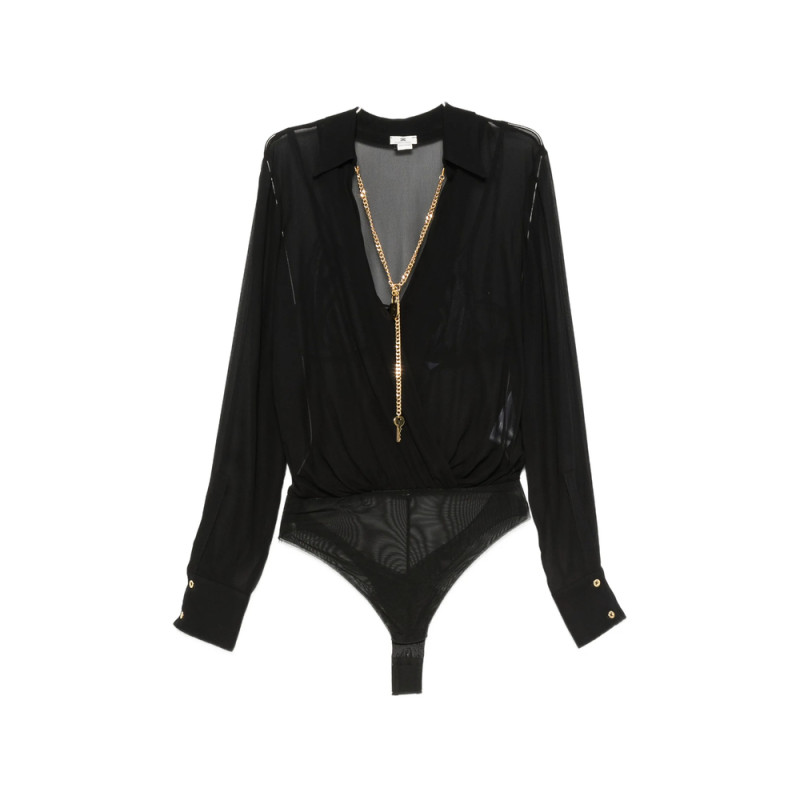 Elisabetta Franchi Wrap-style Long-sleeve Bodie