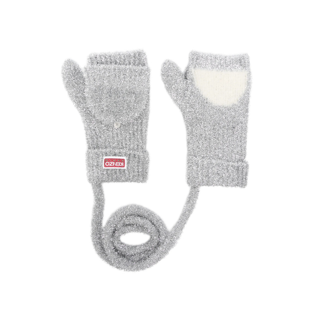 Kenzo Logo-patch Gloves