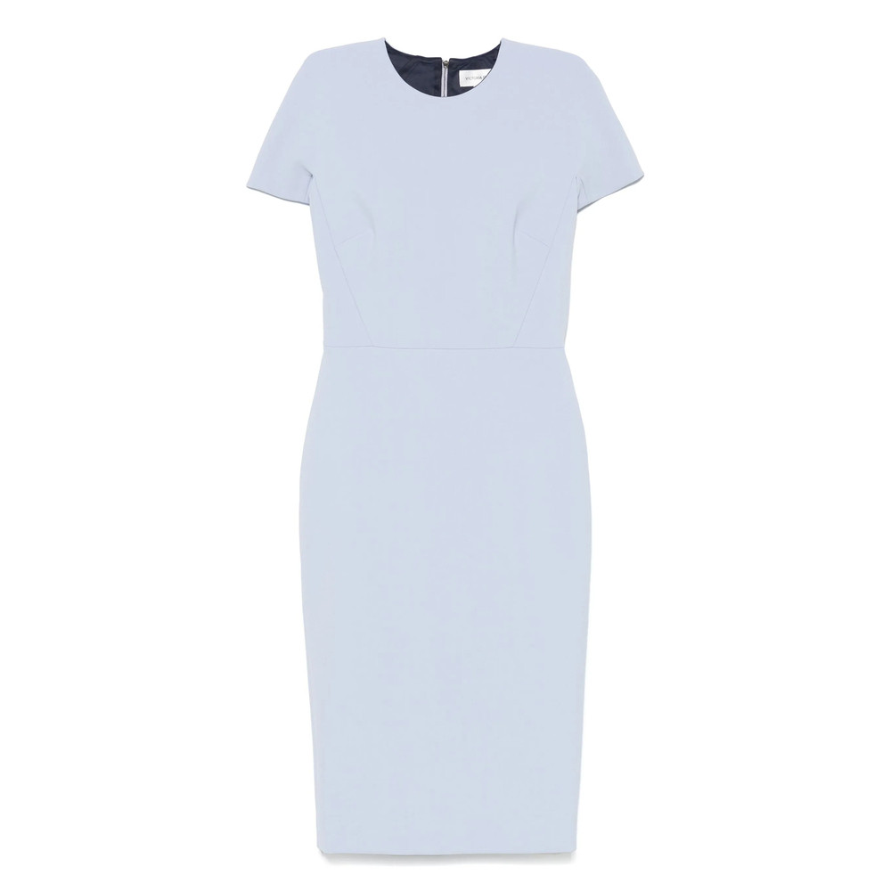 Victoria Beckham Crew-neck Midi Dress