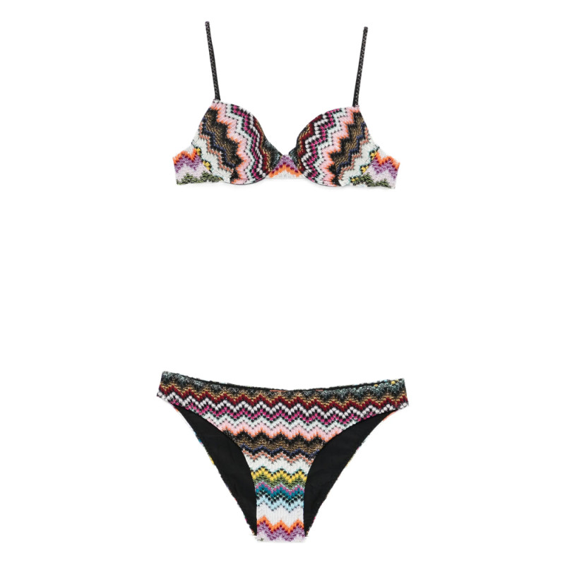 Missoni Zigzag-pattern Bikini