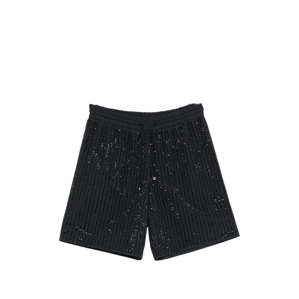 Venuja Drawstring Crystal-embellished Shorts