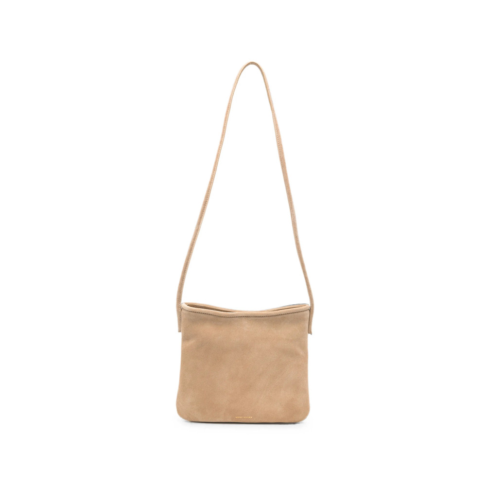 Manu Atelier Suede Shoulder Bag