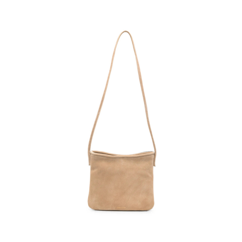 Manu Atelier Suede Shoulder Bag