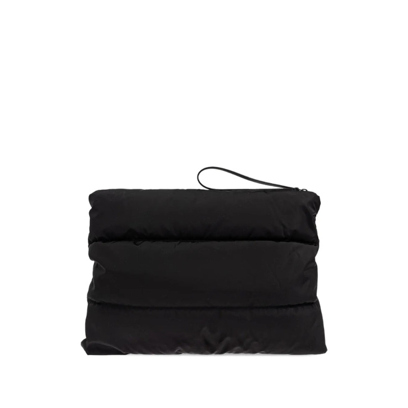 Prada Double-buckle Suede Ballet Flats