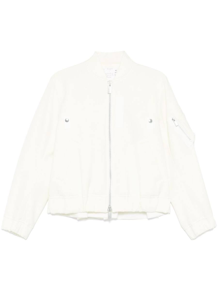 Suiting Bonding bomber jacket