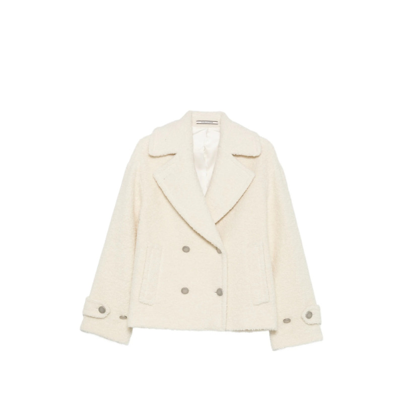 Tagliatore Sheila Double-breasted Bouclé Coat
