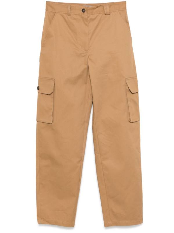 logo-embroidered chinos