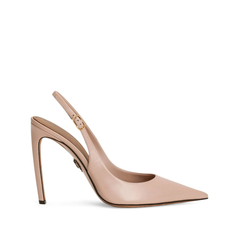 Dolce & Gabbana Leather Slingback Pumps
