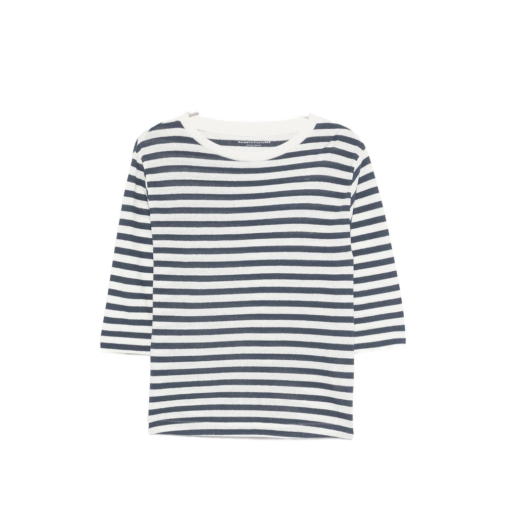 Majestic Filatures Striped T-shirt