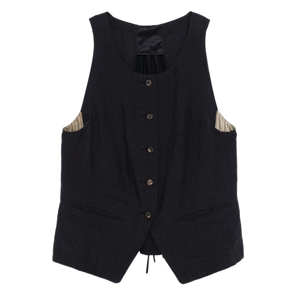Ziggy Chen Linen Jacket