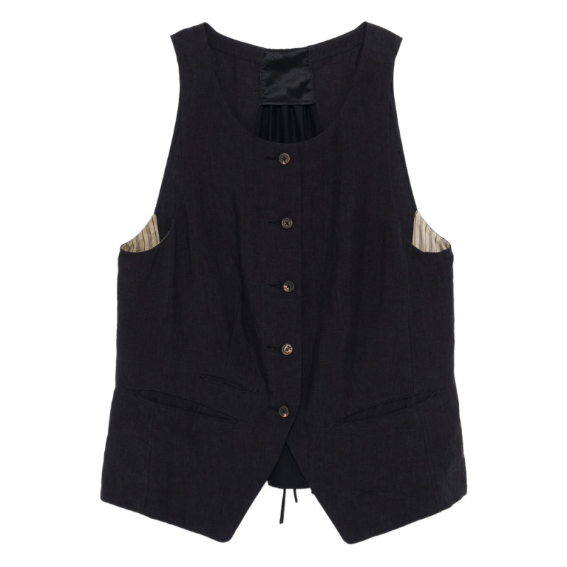 Ziggy Chen Linen Jacket