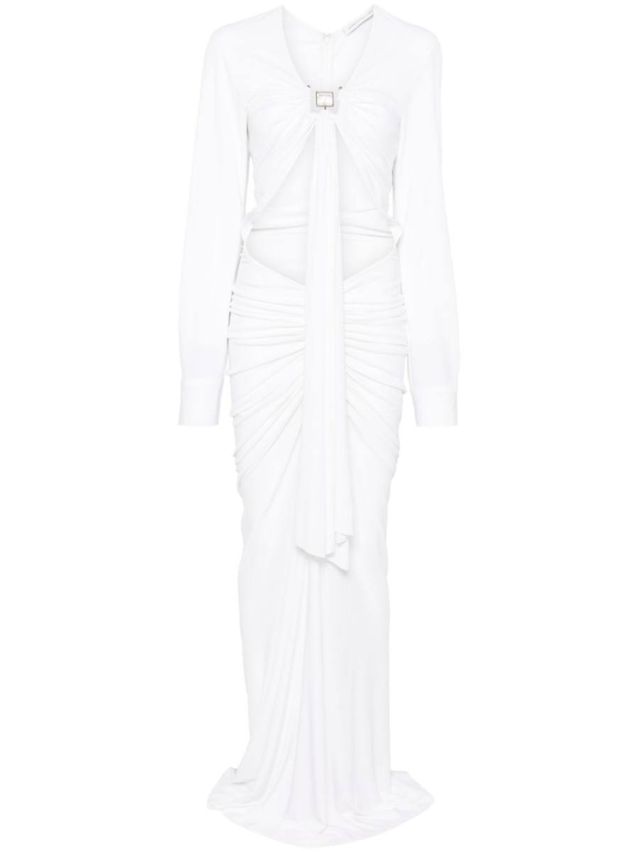 Disconnect maxi dress