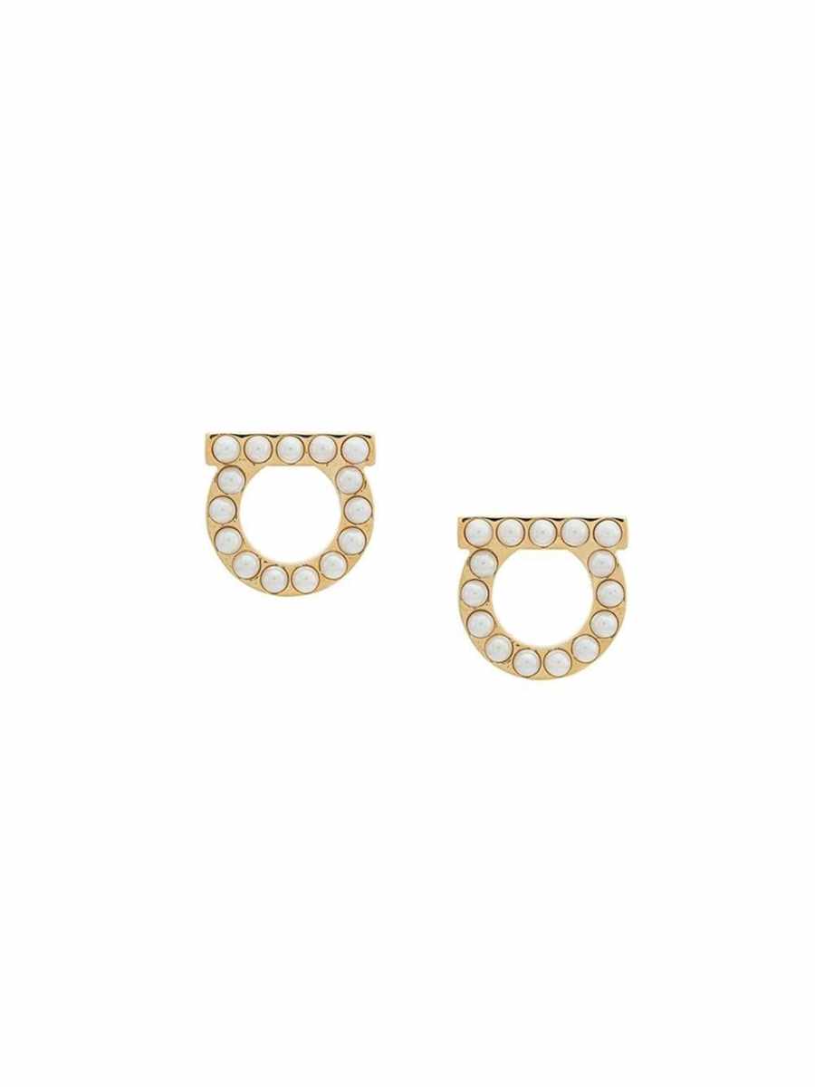 embellished Gancio earrings